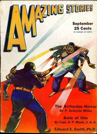 Item #20346 AMAZING STORIES. AMAZING STORIES. September 1931. ., T. O'Connor Sloane, No. 6 Volume 6