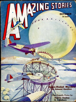 Item #20357 AMAZING STORIES. AMAZING STORIES. October 1932. ., T. O'Connor Sloane, No. 7 Volume 7