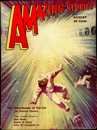 Item #20358 AMAZING STORIES. AMAZING STORIES. August 1932. ., T. O'Connor Sloane, No. 5 Volume 7