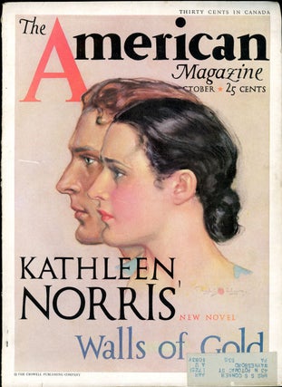 Item #20374 THE AMERICAN MAGAZINE. Dashiell Hammett, 1932. . THE AMERICAN MAGAZINE. October,...