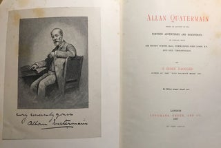ALLAN QUATERMAIN: BEING AN ACCOUNT OF HIS FURTHER ADVENTURES AND DISCOVERIES IN COMPANY WITH SIR HENRY CURTIS, BART., COMMANDER JOHN GOOD, R.N. AND ONE UMSLOPOGAAS ...