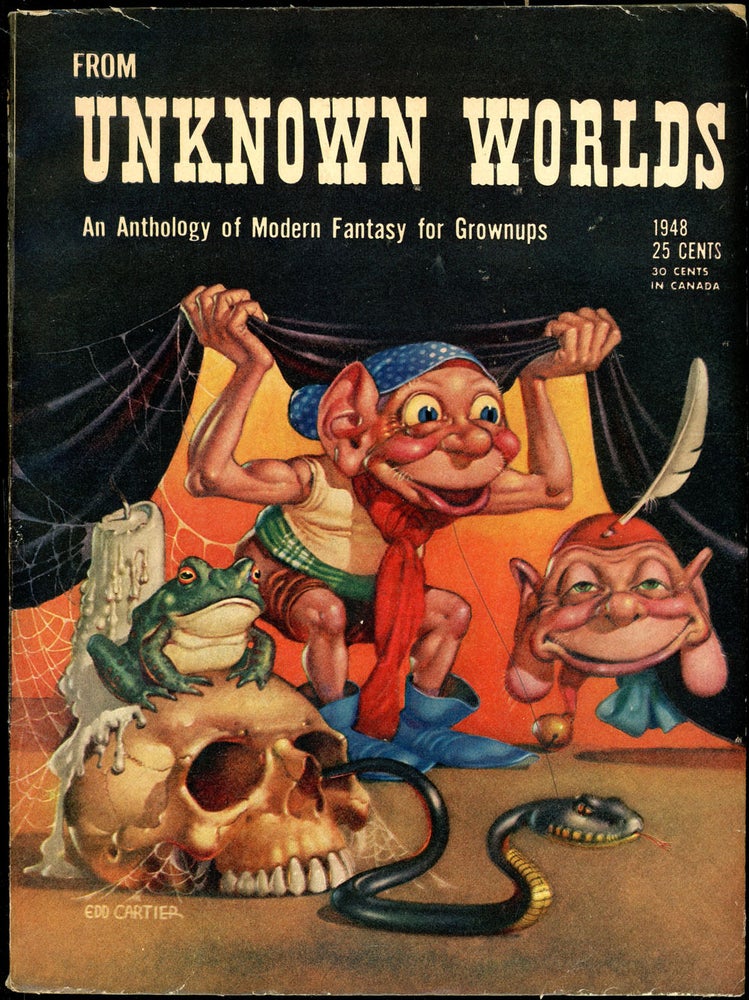 Item #20849 FROM UNKNOWN WORLDS. John W. FROM UNKNOWN WORLDS.. Campbell, Jr.
