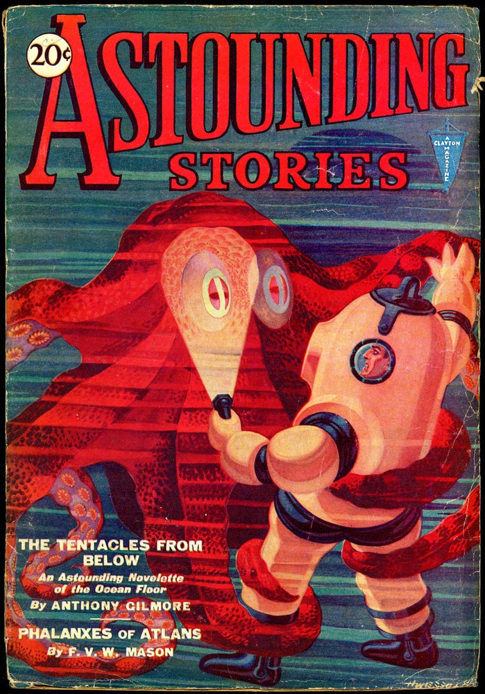 Item #20950 ASTOUNDING STORIES. 1931. . Harry Bates ASTOUNDING STORIES. February, Number 2 Volume 5.