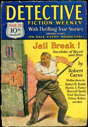 Item #21021 DETECTIVE FICTION WEEKLY. 1930 DETECTIVE FICTION WEEKLY. March 22, No. 6 Volume 57
