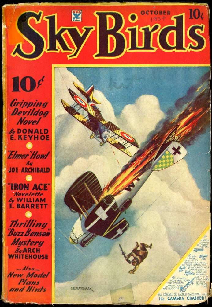 Item #21072 SKY BIRDS. SKY BIRDS. October 1934. . A. A. Wyn, No. 4 Volume 16.