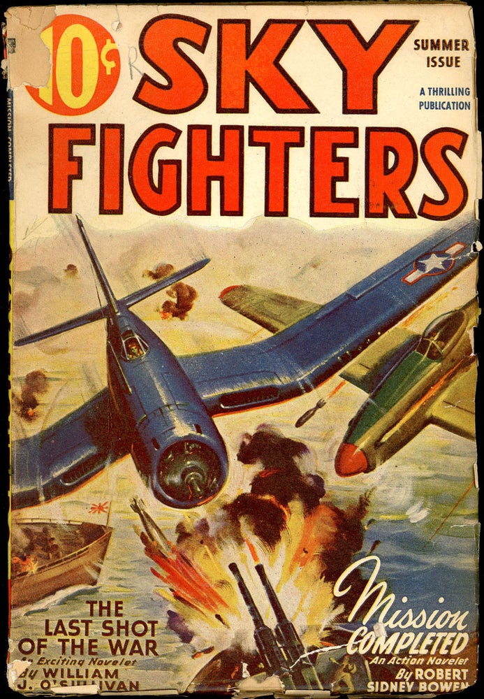 Item #21078 SKY FIGHTERS. SKY FIGHTERS. Summer 1946, No. 3 Volume 33.