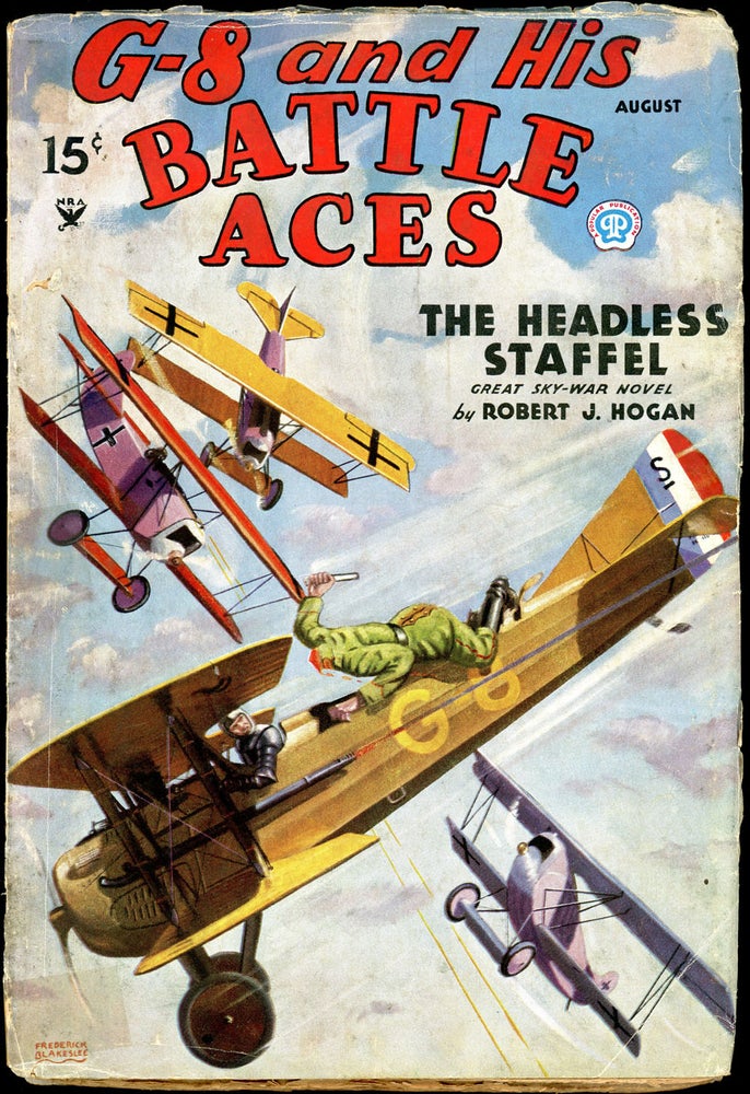 Item #21092 G-8 and HIS BATTLE ACES. G-8, HIS BATTLE ACES. August 1935, No. 3 Volume 6.