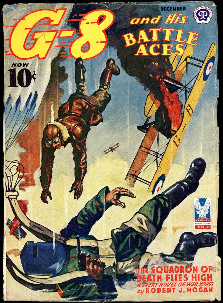Item #21100 G-8 and HIS BATTLE ACES. G-8, HIS BATTLE ACES. December 1942, No. 1 Volume 26.