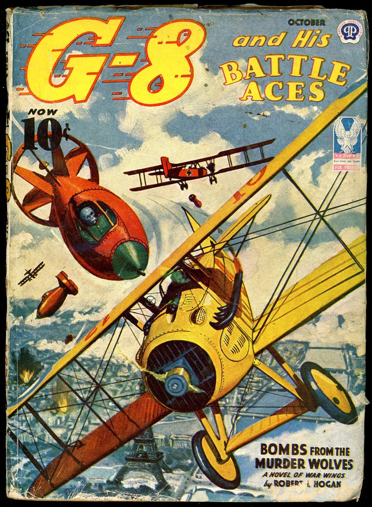 Item #21102 G-8 and HIS BATTLE ACES. G-8, HIS BATTLE ACES. October 1943, No. 3 Volume 26.