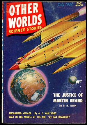 Item #21107 OTHER WORLDS SCIENCE STORIES. Ray Bradbury, OTHER WORLDS SCIENCE STORIES. July 1950....
