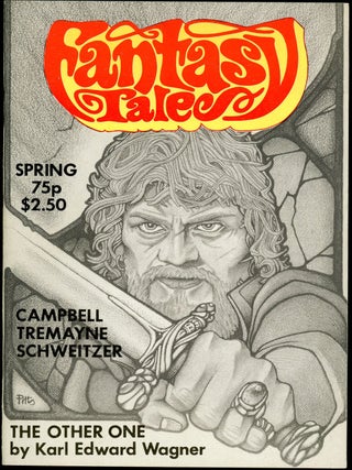 Item #21112 MIDNIGHT SUN. Karl Edward Wagner, FANTASY TALES. Spring 1981. . Stephen Jones, Number...