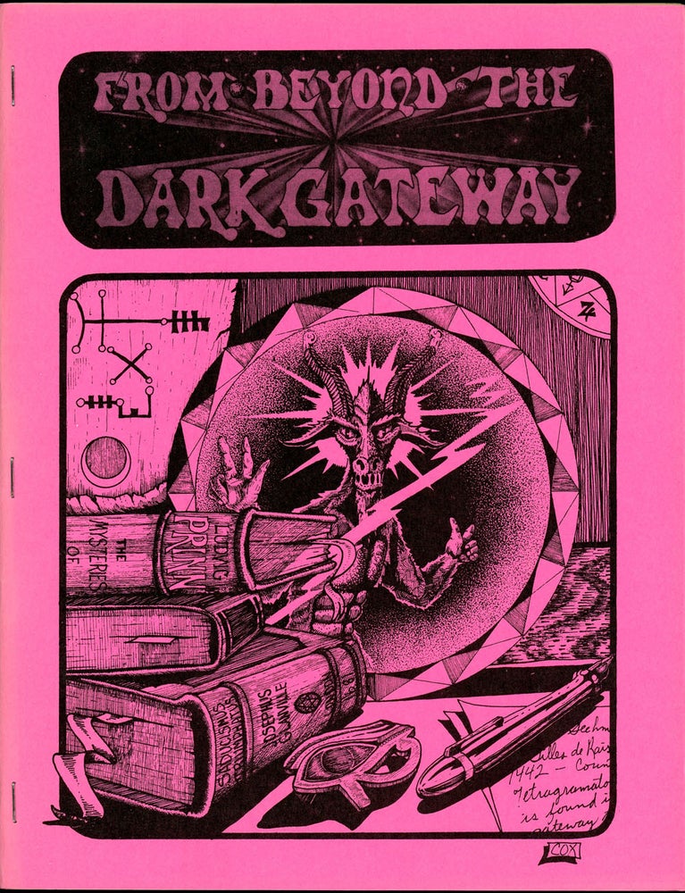 Item #21121 FROM BEYOND THE DARK GATEWAY. FROM BEYOND THE DARK GATEWAY. October 1977. . Edward P. Berglund, No. #4 Volume 1.