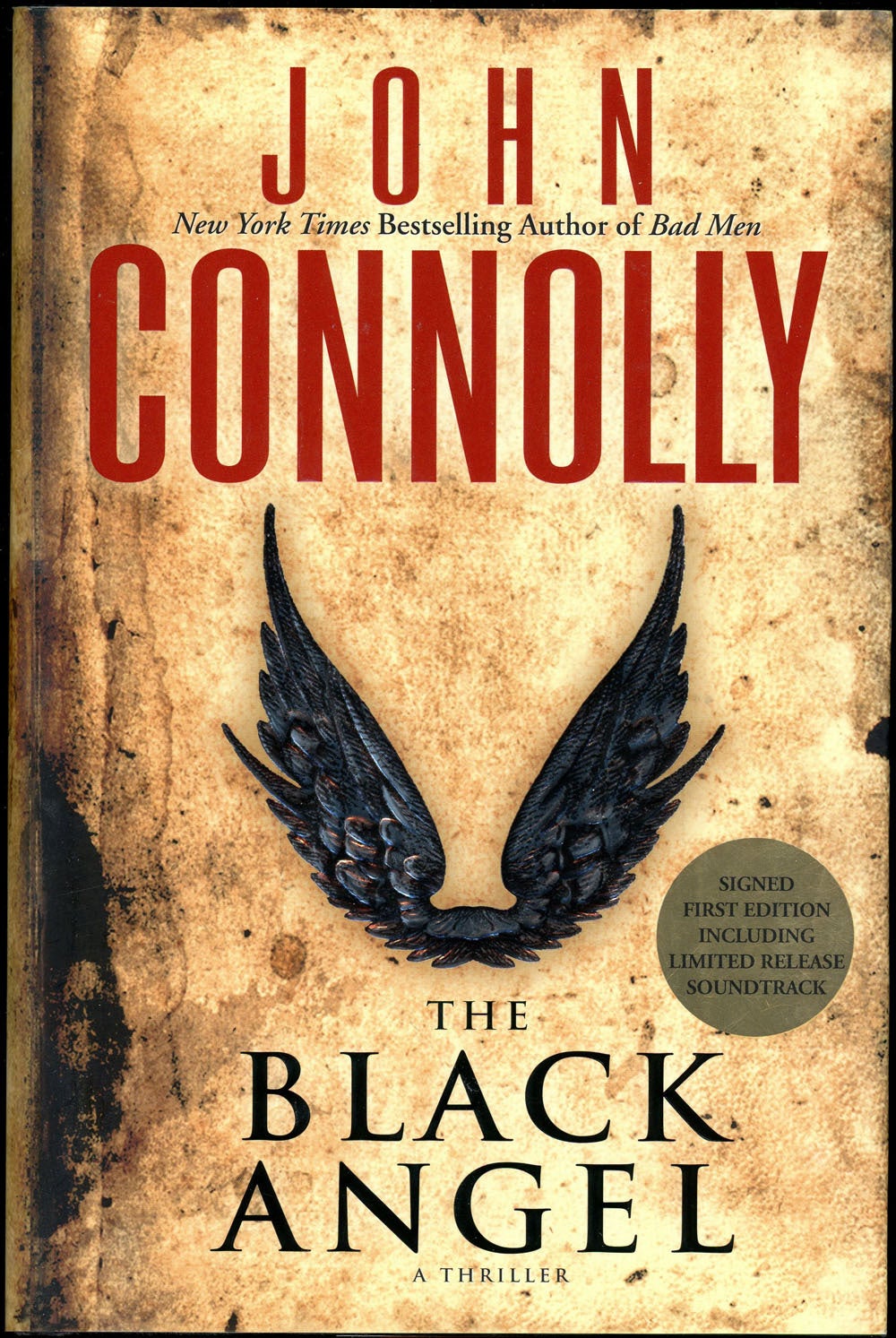 THE BLACK ANGEL | John Connolly | First edition