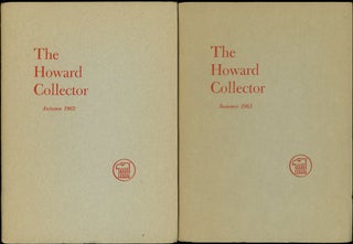 THE HOWARD COLLECTOR. [ALL PUBLISHED].