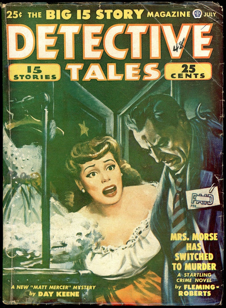 Item #21294 DETECTIVE TALES. DETECTIVE TALES. July 1948, No. 4 Volume 39.