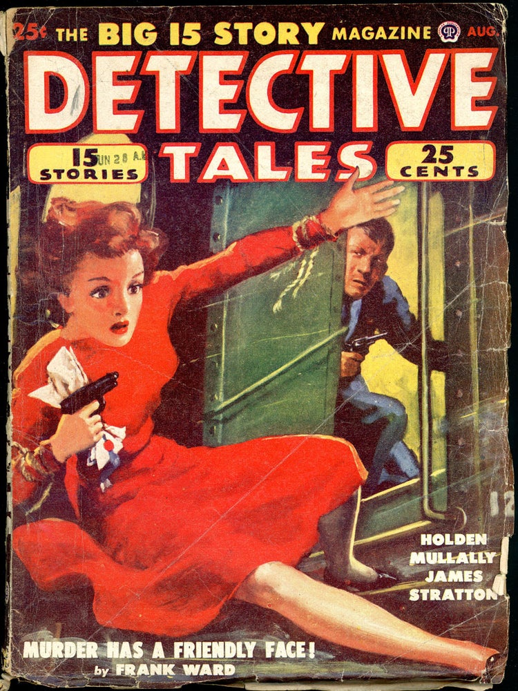 Item #21295 DETECTIVE TALES. DETECTIVE TALES. August 1950, No. 1 Volume 46.