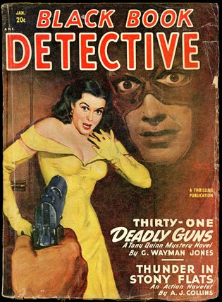 Item #21297 BLACK BOOK DETECTIVE. BLACK BOOK DETECTIVE. January 1949, No. 3 Volume 25
