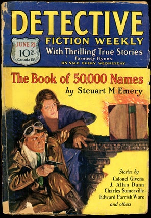 Item #21327 DETECTIVE FICTION WEEKLY. 1930 DETECTIVE FICTION WEEKLY. June 21, No. 1 Volume 51