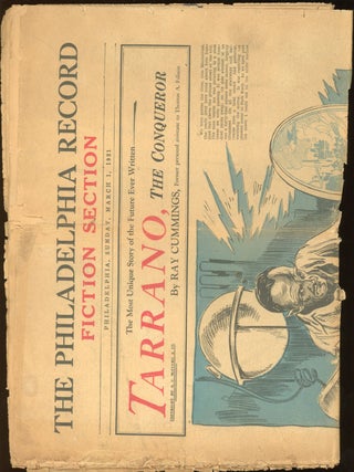 TARRANO, THE CONQUEROR in THE PHILADELPHIA RECORD FICTION SECTION.