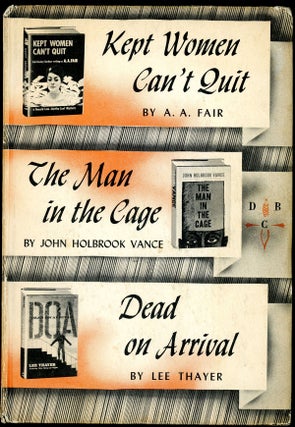 Item #21541 THE MAN IN THE CAGE. John Holbrook Vance, Jack Vance