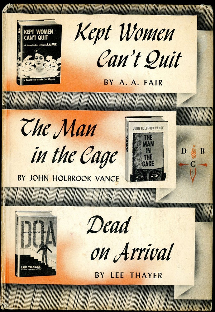 Item #21541 THE MAN IN THE CAGE. John Holbrook Vance, Jack Vance.