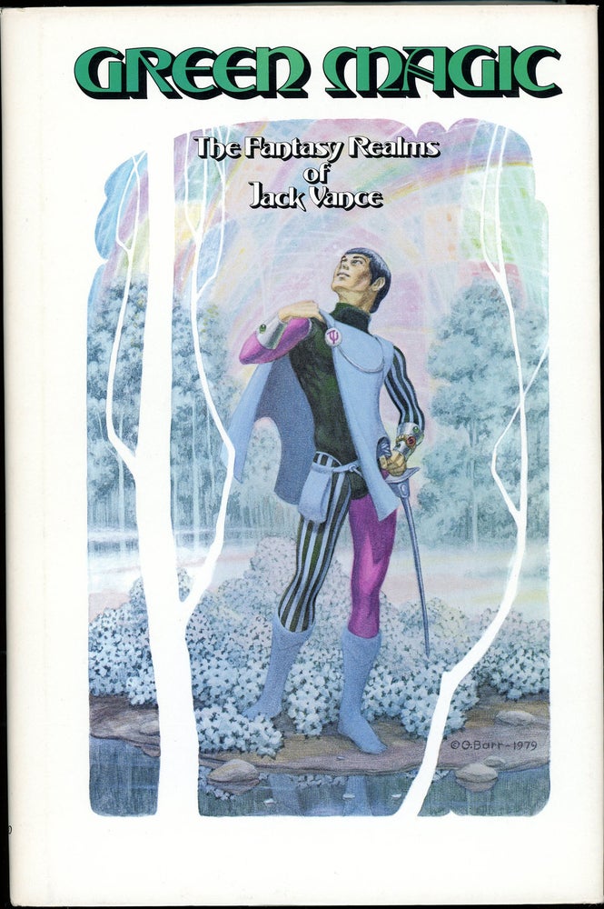 Item #21580 GREEN MAGIC: THE FANTASY REALMS OF JACK VANCE. John Holbrook Vance, "Jack Vance."