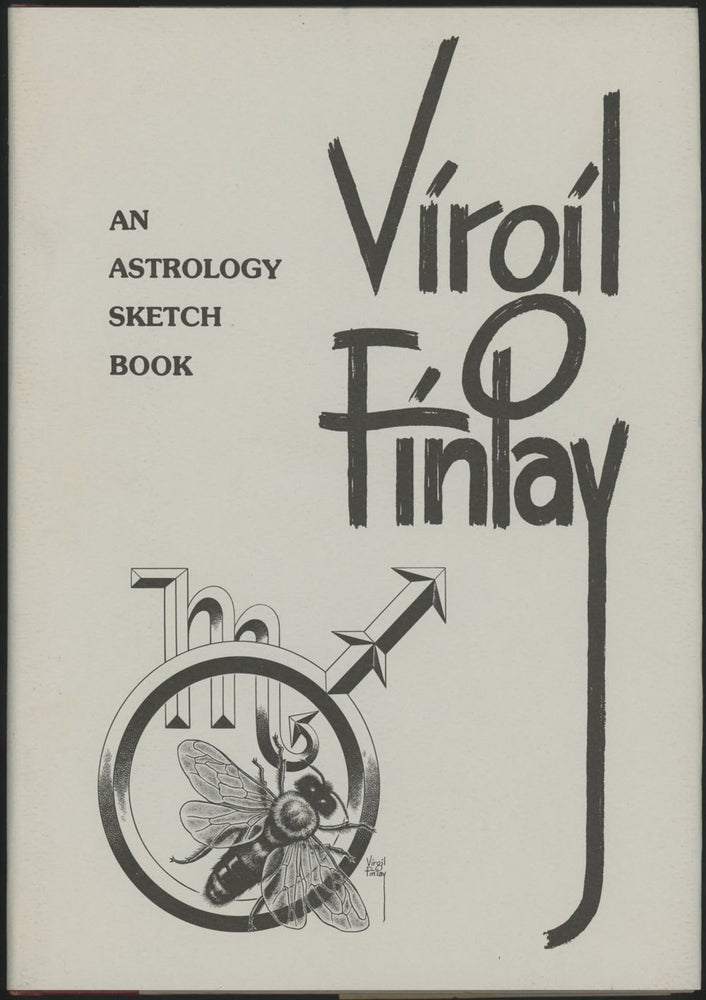 Item #21784 VIRGIL FINLAY: AN ASTROLOGY SKETCHBOOK. Virgil Finlay.