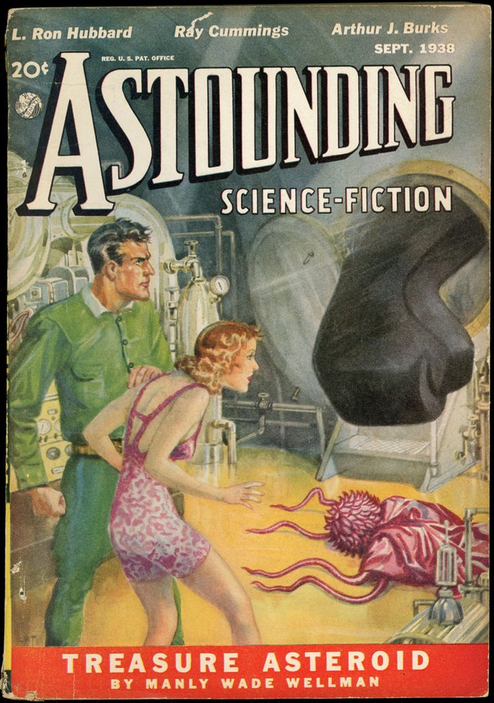 Item #21847 ASTOUNDING SCIENCE FICTION. 1938. . John W. Campbell ASTOUNDING SCIENCE FICTION. September, Jr, No. 1 Volume 22.