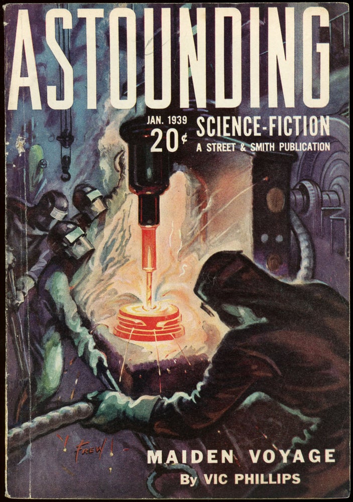 Item #21849 ASTOUNDING SCIENCE FICTION. ASTOUNDING SCIENCE FICTION. January 1939. . John W. Campbell Jr, No. 5 Volume 22.