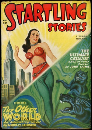 Item #21880 STARTLING STORIES. L. RON HUBBARD, 1949 STARTLING STORIES. November, No. 2 Volume 20,...