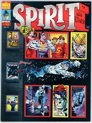 Item #21917 THE SPIRIT. COMICS, 1974 - June THE SPIRIT. April, 1976. Will Eisner, Numbers