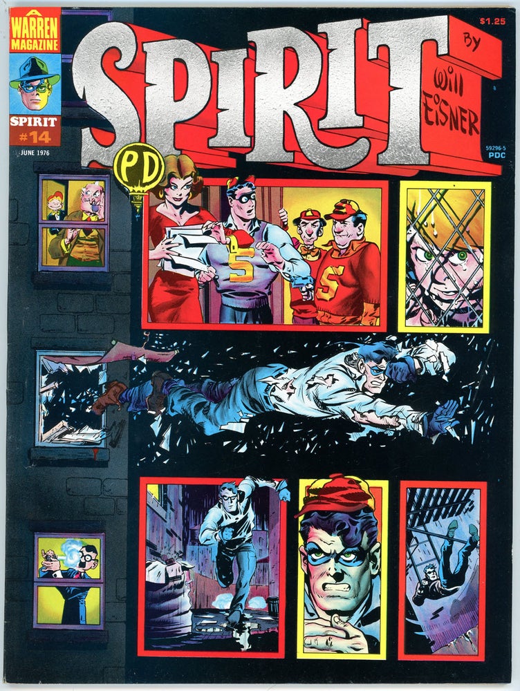 Item #21917 THE SPIRIT. COMICS, 1974 - June THE SPIRIT. April, 1976. Will Eisner, Numbers.
