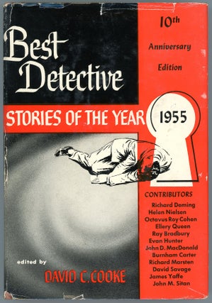 Item #21992 BEST DETECTIVE STORIES OF THE YEAR 1955. Ray Bradbury, David C. Cooke