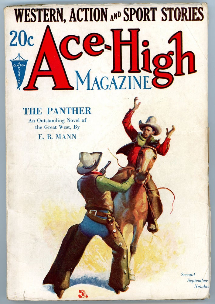 Item #22004 ACE-HIGH MAGAZINE. 1931. . H. A. McComas ACE-HIGH MAGAZINE. Second September, No. 1 Volume 63.
