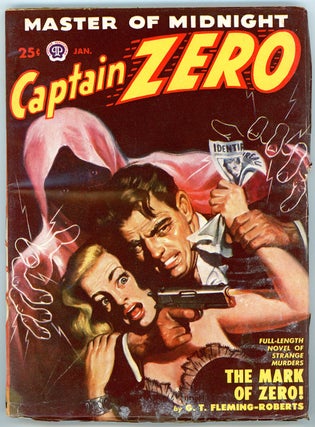 Item #22006 CAPTAIN ZERO. 1950 CAPTAIN ZERO. January, No. 2 Volume 1