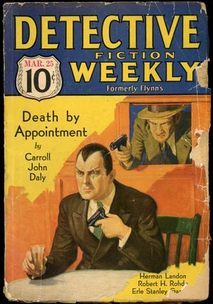 Item #22059 DETECTIVE FICTION WEEKLY. 1933 DETECTIVE FICTION WEEKLY. March 25, No. 1 Volume 75