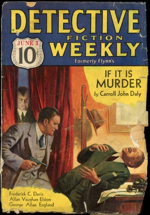 Item #22060 DETECTIVE FICTION WEEKLY. 1933 DETECTIVE FICTION WEEKLY. June 3, No. 5 Volume 76