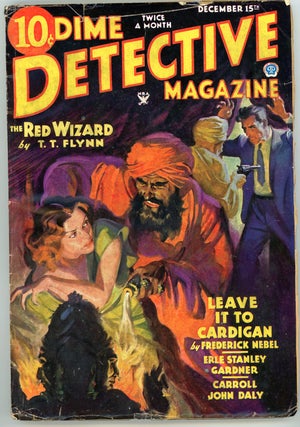 Item #22112 DIME DETECTIVE MAGAZINE. 1934 DIME DETECTIVE MAGAZINE. December 15, No. 3 Volume 15