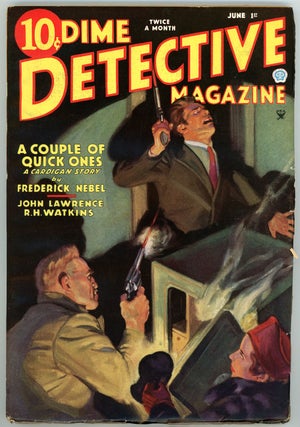 Item #22118 DIME DETECTIVE MAGAZINE. 1935 DIME DETECTIVE MAGAZINE. June 1, No. 2 Volume 18