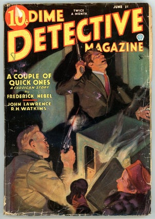 Item #22120 DIME DETECTIVE MAGAZINE. 1935 DIME DETECTIVE MAGAZINE. June 1, No. 2 Volume 18