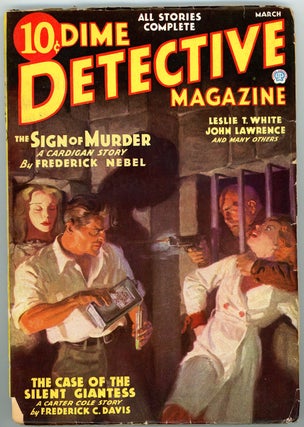 Item #22128 DIME DETECTIVE MAGAZINE. DIME DETECTIVE MAGAZINE. March 1936, No. 4 Volume 20