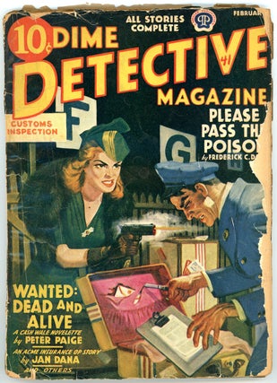 Item #22146 DIME DETECTIVE MAGAZINE. DIME DETECTIVE MAGAZINE. February 1941, No. 3 Volume 35
