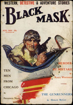 Item #22193 BLACK MASK. 1930. . Joseph T. Shaw BLACK MASK. August, No. 6 Volume 13
