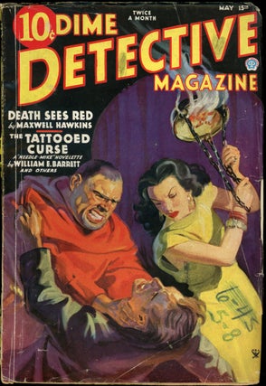 Item #22199 DIME DETECTIVE MAGAZINE. 1935 DIME DETECTIVE MAGAZINE. May 15, No. 1 Volume 18