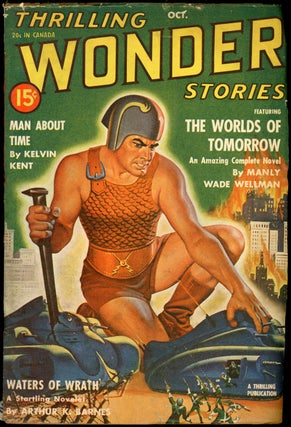 Item #22269 THRILLING WONDER STORIES. THRILLING WONDER STORIES. October 1940, No. 1 Volume 18