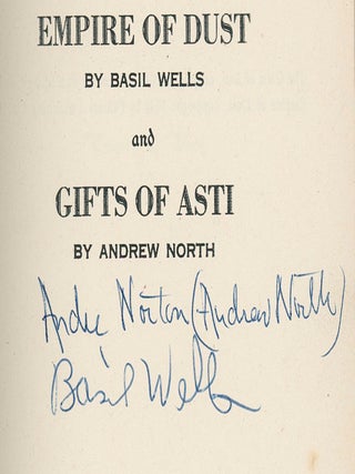 "GIFTS OF ASTI" in SCIENCE FANTASY SERIES: GRIFFIN BOOKLET ONE.