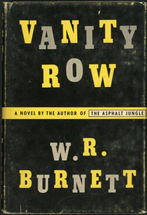 Item #22477 VANITY ROW. Burnett