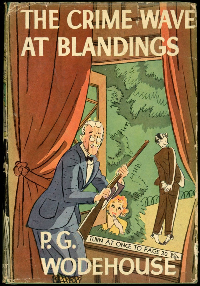 Item #22587 THE CRIME WAVE AT BLANDINGS. Wodehouse.