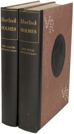 THE ADVENTURES OF SHERLOCK HOLMES... with THE LATER ADVENTURES OF SHERLOCK HOLMES... with THE FINAL ADVENTURES...A Definitive Text, corrected and edited by Edgar W. Smith, with an introduction by Vincent Starrett...(3 volumes).