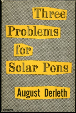 THREE PROBLEMS FOR SOLAR PONS.
